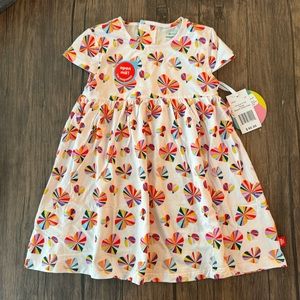 Magnetic Me pinwheel heart toddler dress